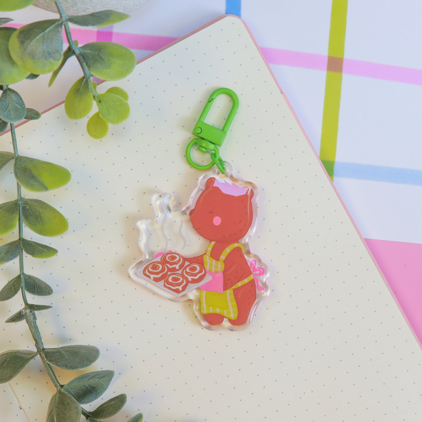 Freshly Baked Goods Acrylic Keyring