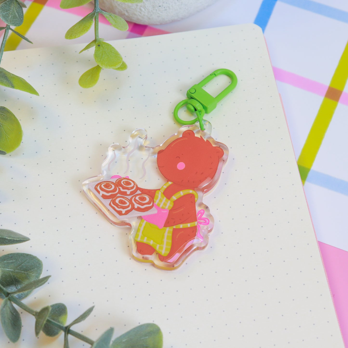 Freshly Baked Goods Acrylic Keyring