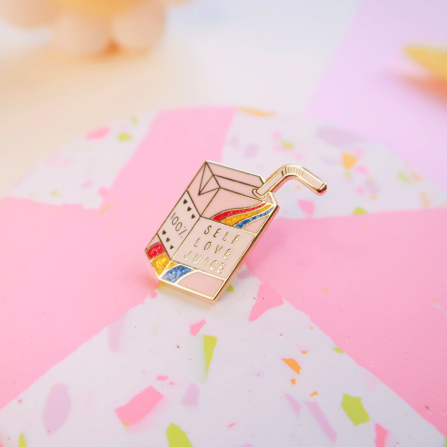 Self Love Juice Enamel Pin