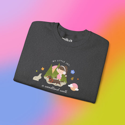 A Woodland Walk Crewneck Sweatshirt