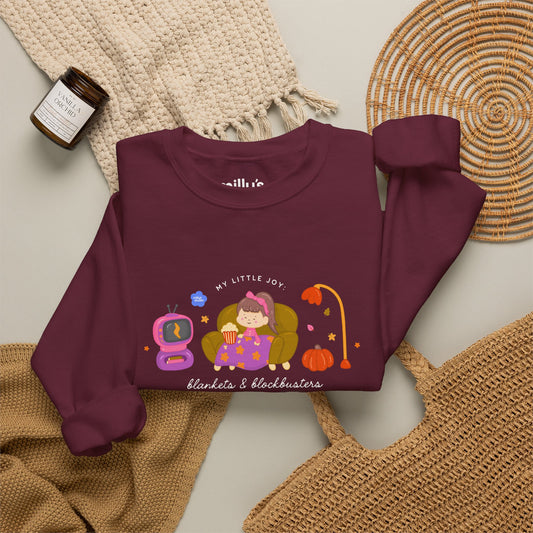 Blankets & Blockbusters Crewneck Sweatshirt