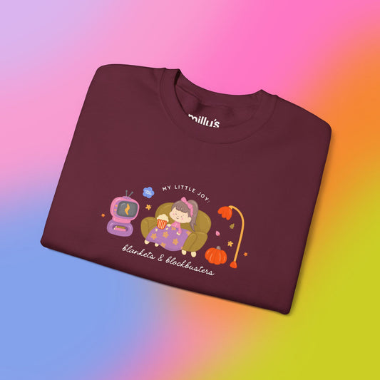 Blankets & Blockbusters Crewneck Sweatshirt