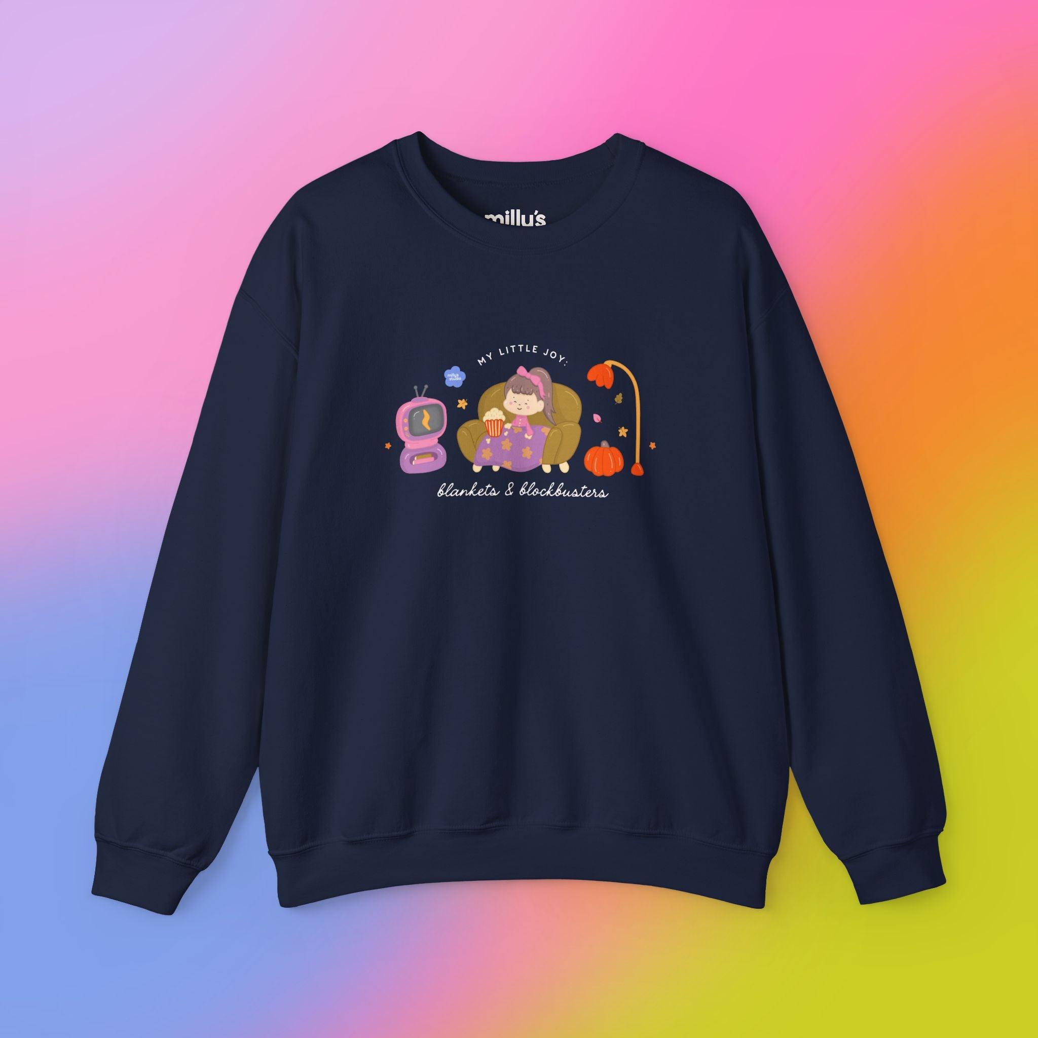 Blankets & Blockbusters Crewneck Sweatshirt