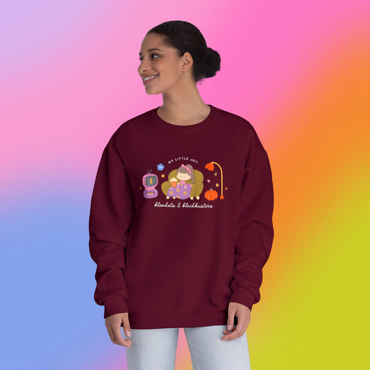 Blankets & Blockbusters Crewneck Sweatshirt