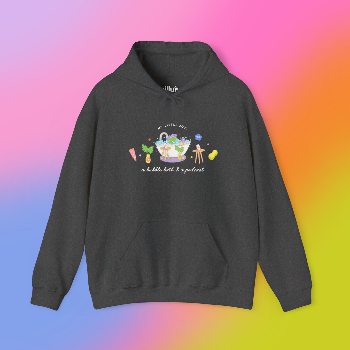 A Bubble Bath & a Podcast Hoodie