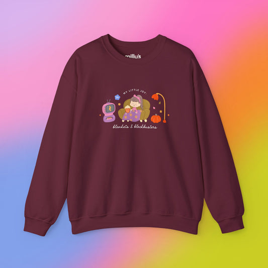 Blankets & Blockbusters Crewneck Sweatshirt