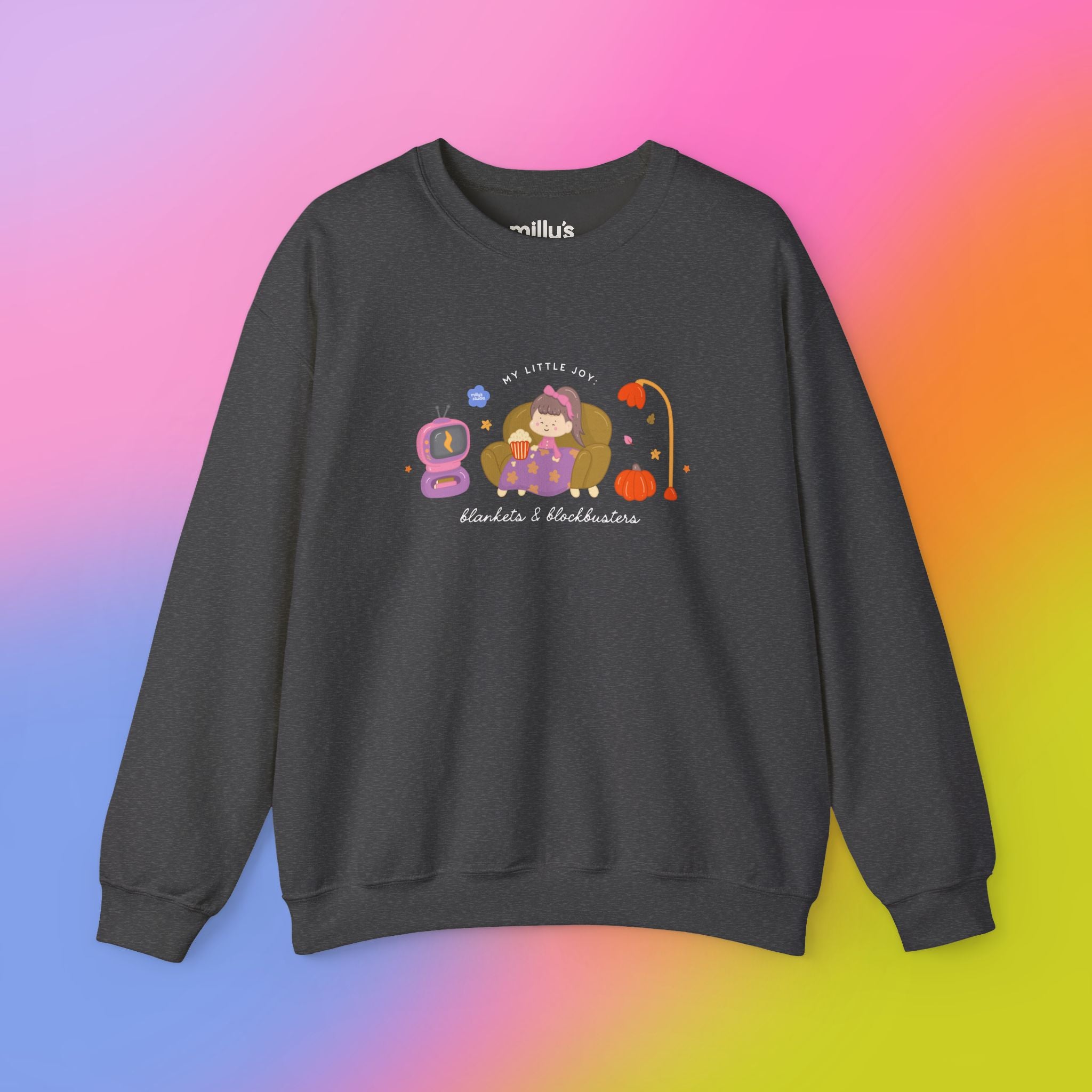 Blankets & Blockbusters Crewneck Sweatshirt