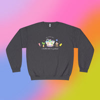 A Bubble Bath & a Podcast Crewneck Sweatshirt