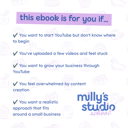 ‘Youtube for Small Business Owners’ E-Book - A Guide to Creating Engaging Videos That Build Trust & Grow Your Business