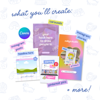 Online Workshop – Create Your Small Business Marketing Templates in Canva
