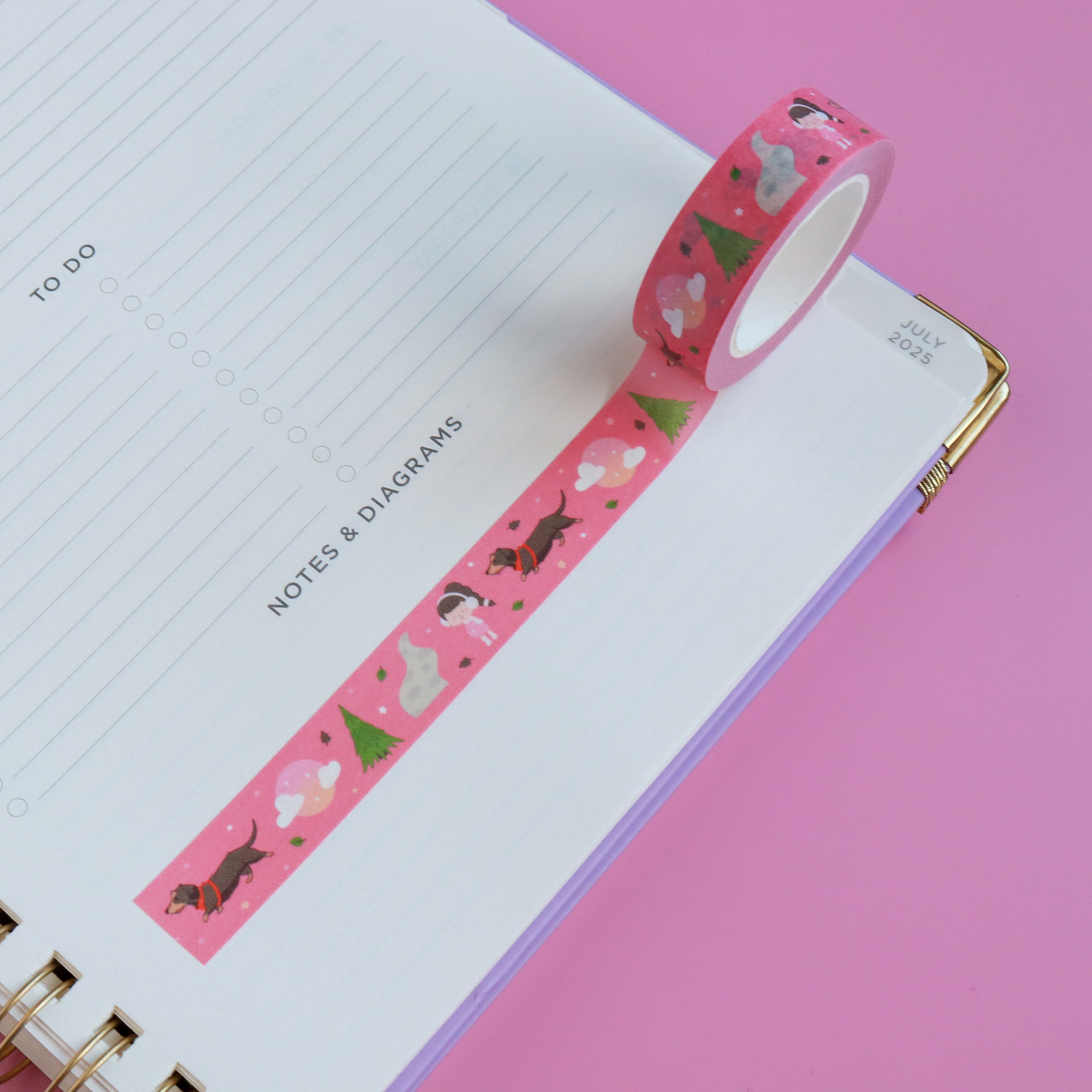 A Woodland Walk Washi Tape
