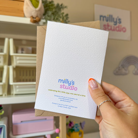 Twinkly Lights & Cosy Nights Christmas Card