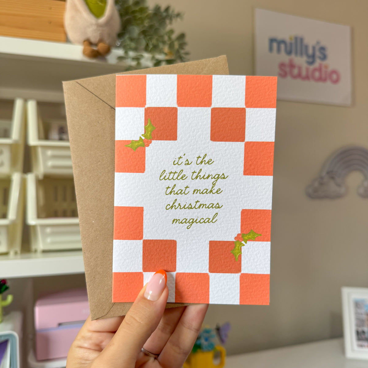 It's the Little Things That Make Christmas Magical Card