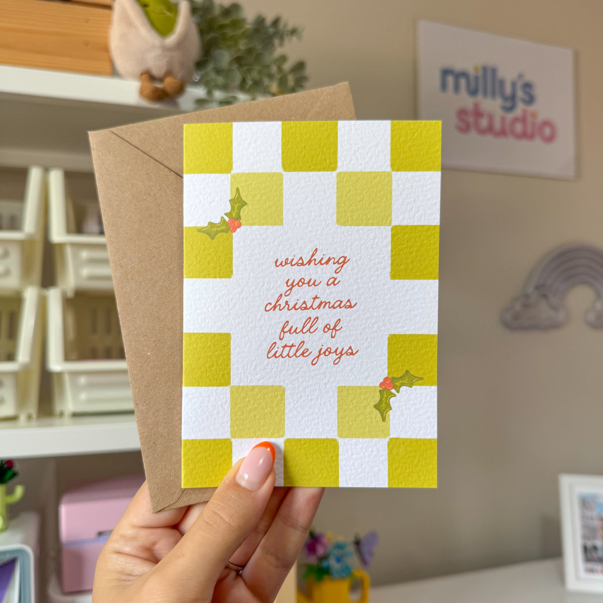 Wishing You a Christmas Full of Little Joys Christmas Card