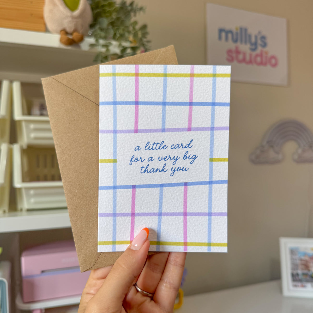 A Little Card for a Very Big Thank You Greeting Card