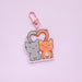 Kawaii Cats Acrylic Keyring