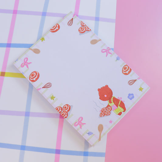Freshly Baked Goods Notepad