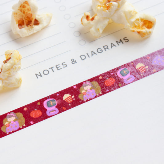 Blankets & Blockbusters Washi Tape (Mini)
