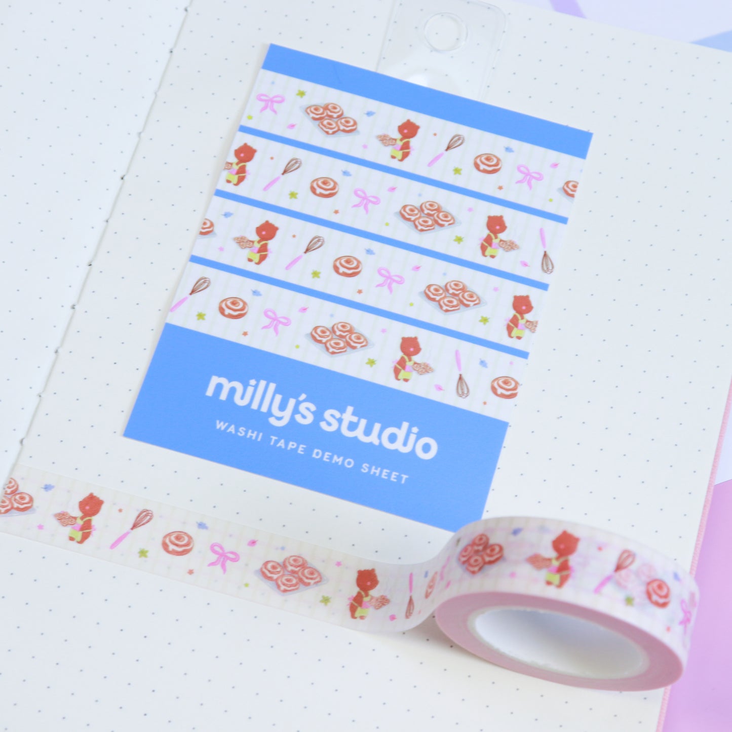 Freshly Baked Goods Washi Tape