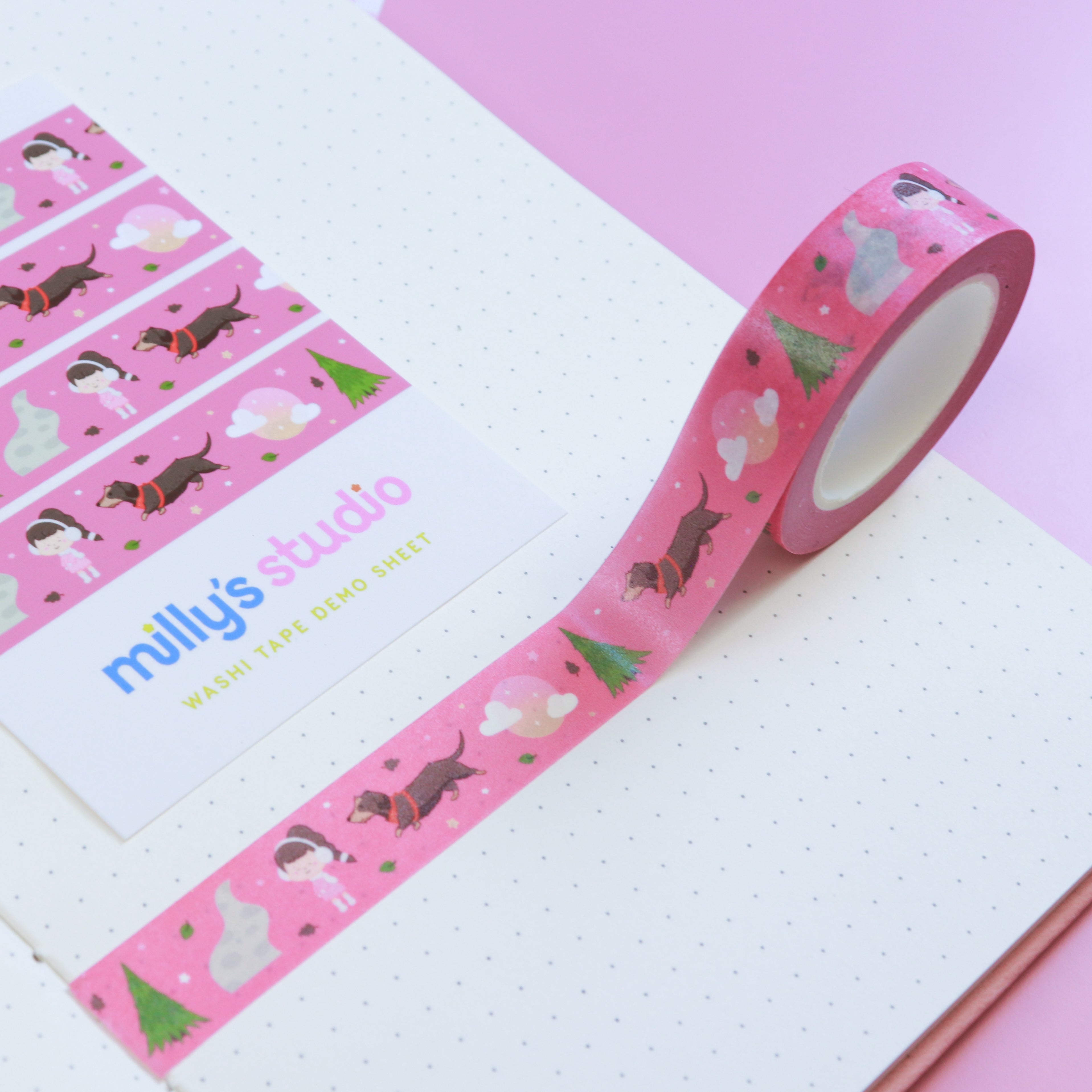 A Woodland Walk Washi Tape