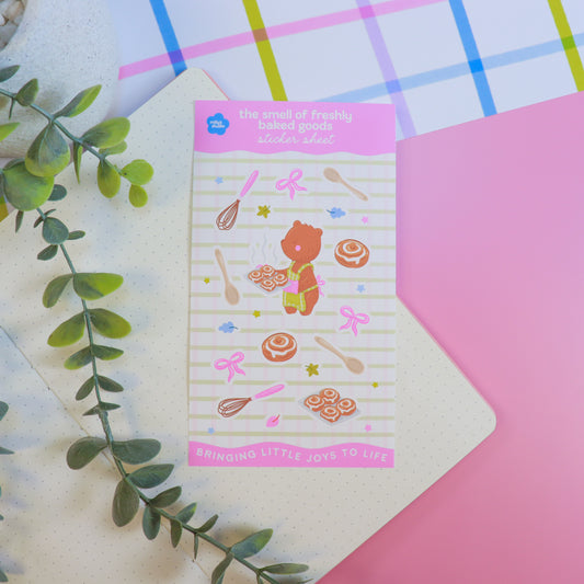 Freshly Baked Goods Sticker Sheet