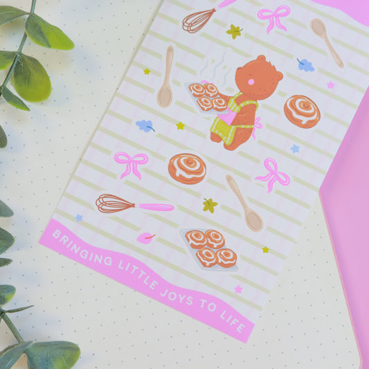 Freshly Baked Goods Sticker Sheet