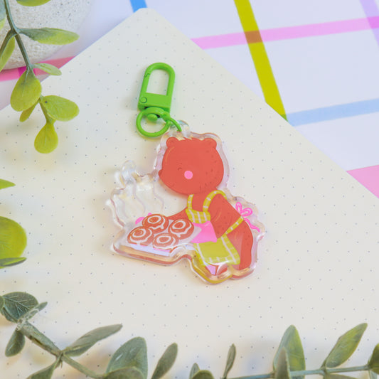 Freshly Baked Goods Acrylic Keyring